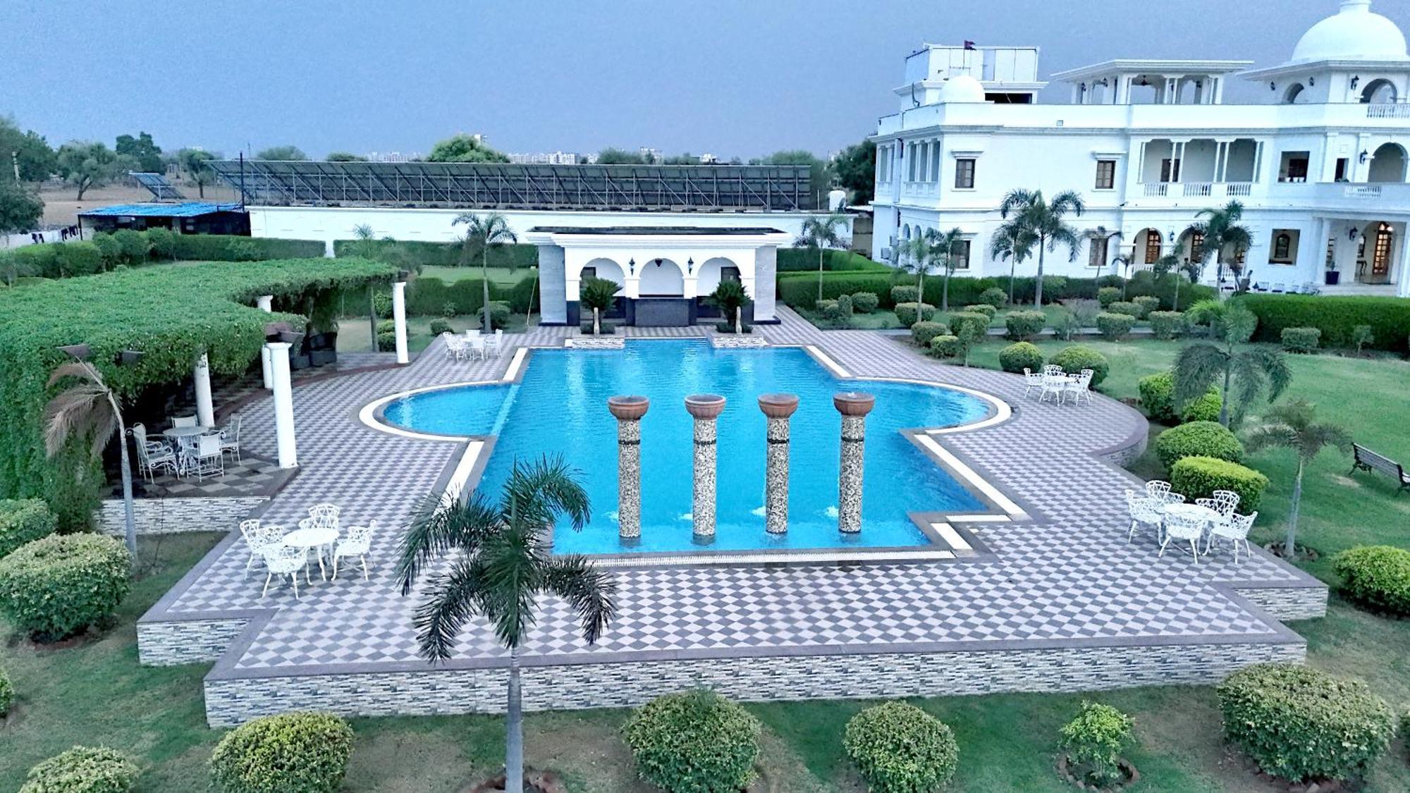 Umaid Farm Resort- A Legancy Vintage Stay In Jaipur Ngoại thất bức ảnh