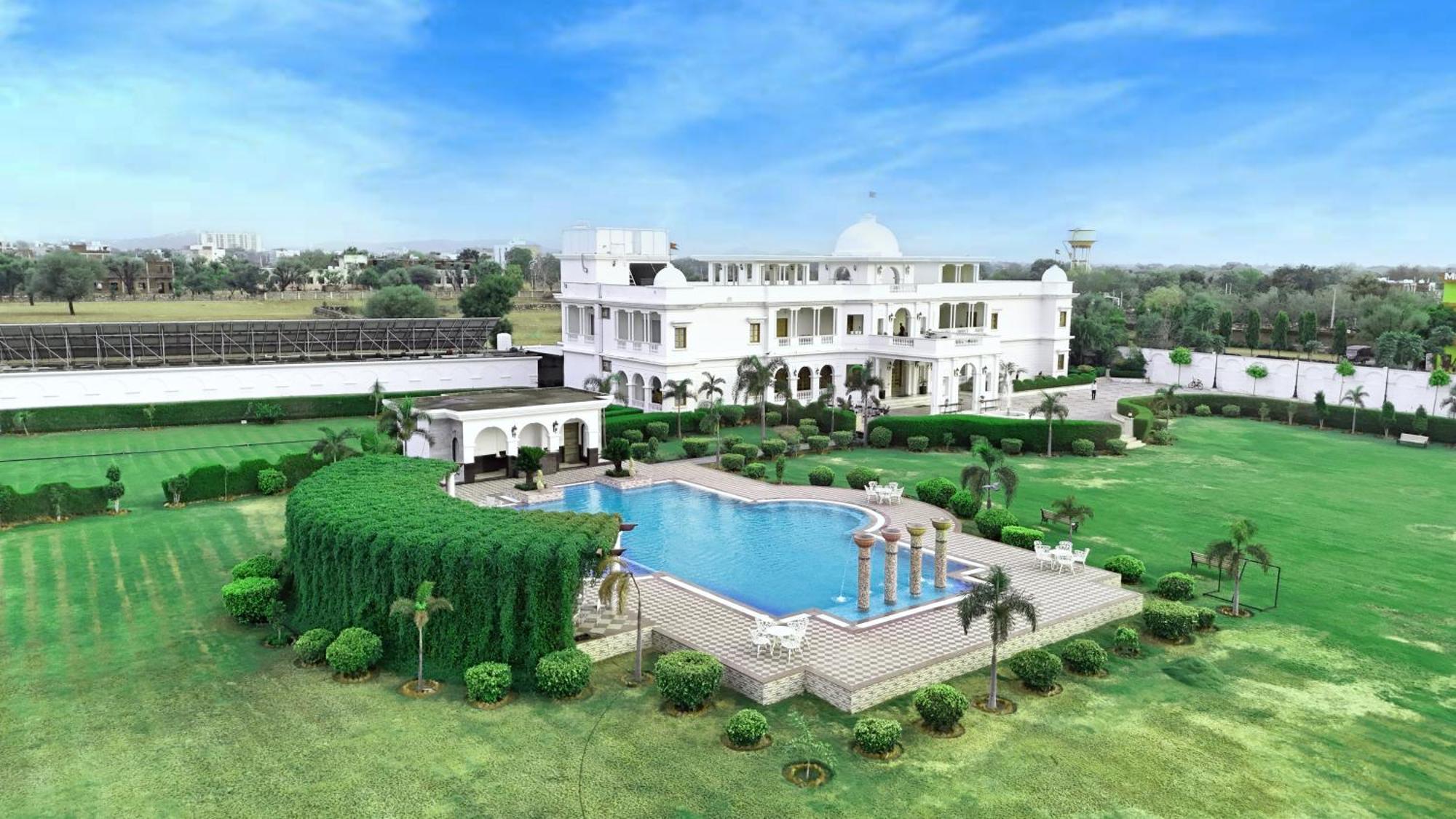 Umaid Farm Resort- A Legancy Vintage Stay In Jaipur Ngoại thất bức ảnh